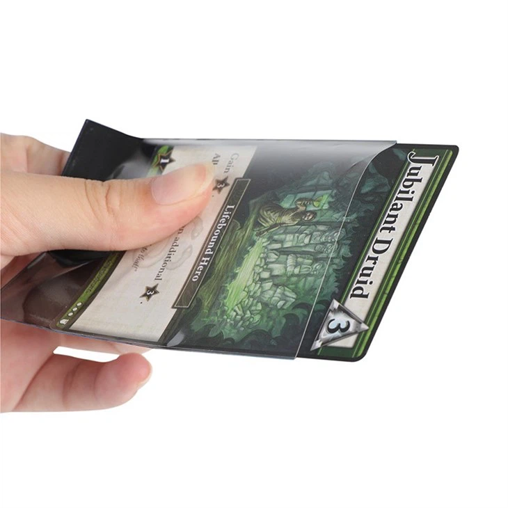 Black Soft Sleeves Fit For MTG