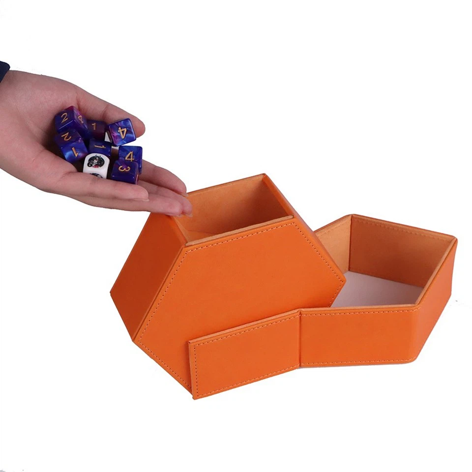Leather Dice Box Trays
